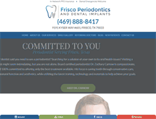 Tablet Screenshot of friscoperio.com